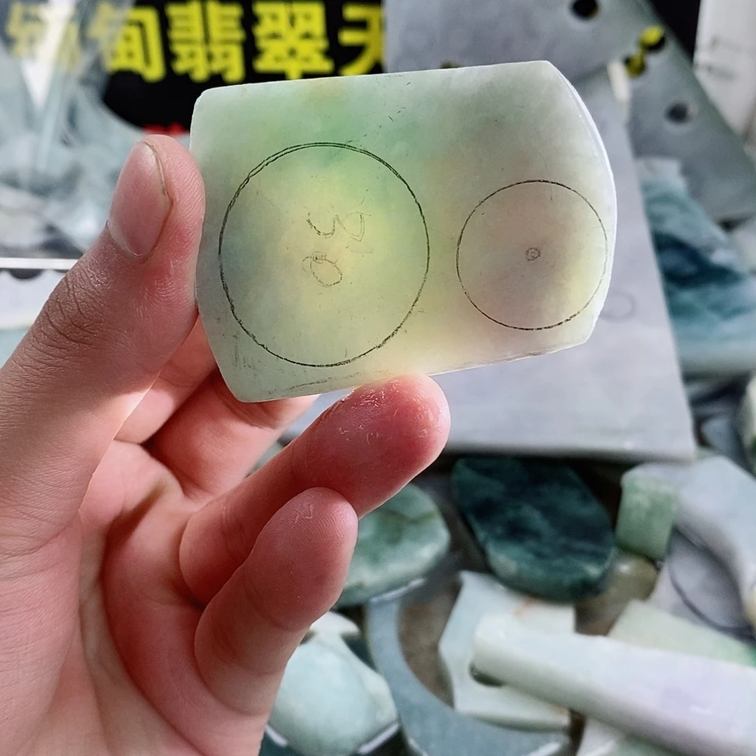 散珠翡翠天然缅甸翡翠a货69