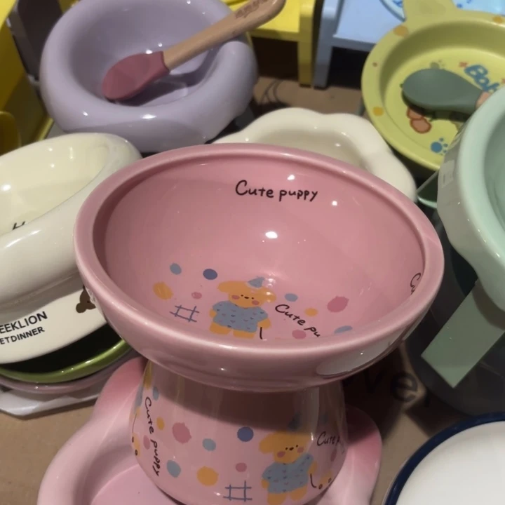 瓷片陶瓷粉色陶瓷