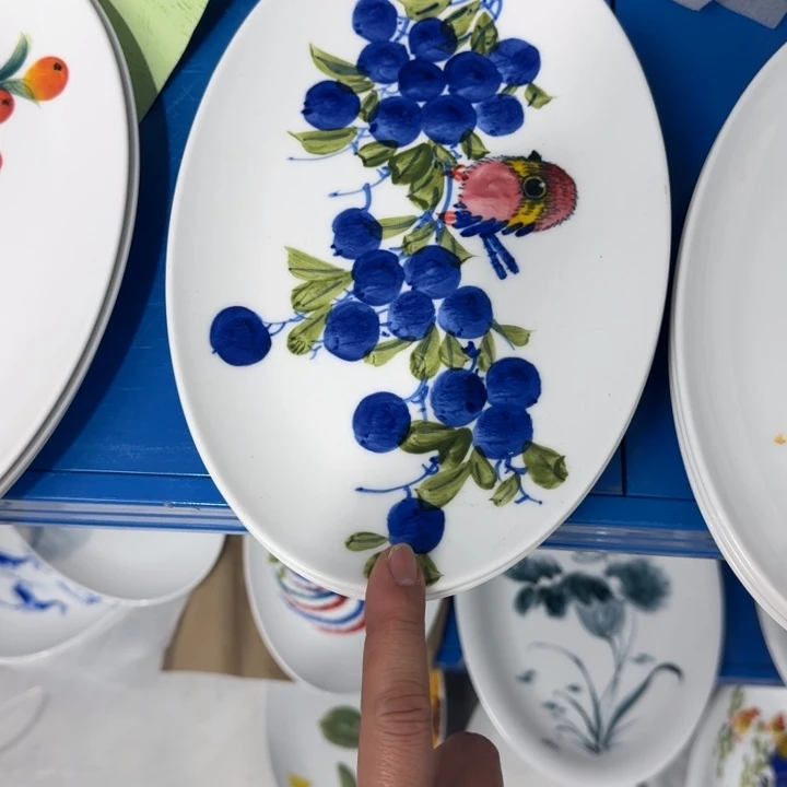 红***果陶瓷景德镇陶瓷手工制作