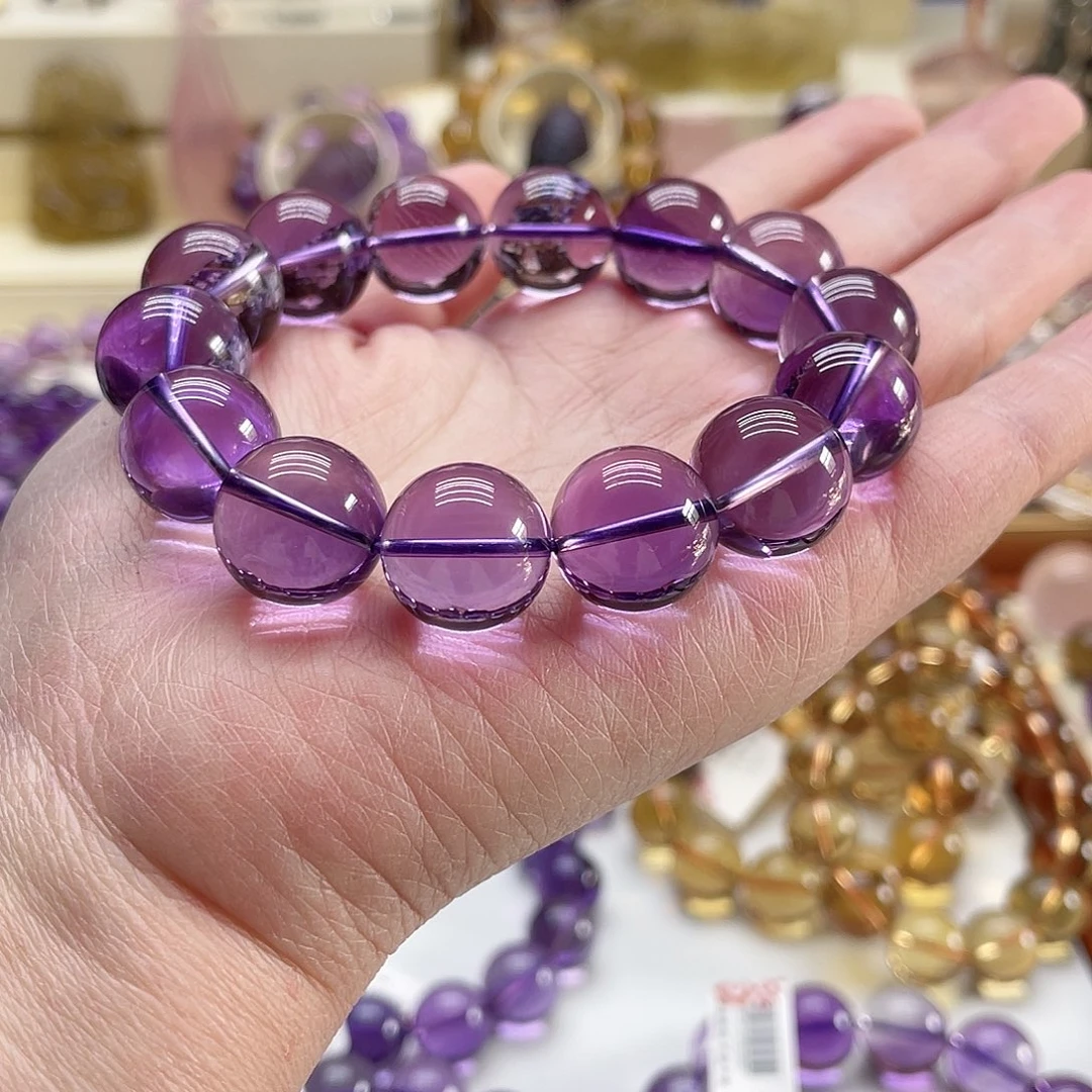 紫晶手链未镶嵌紫水晶