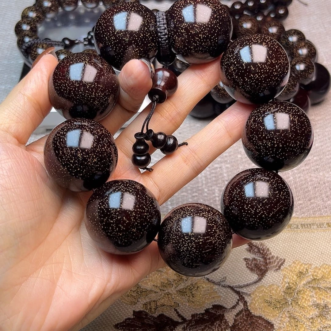 檀香紫檀（小叶紫檀）3.0 9颗爆星