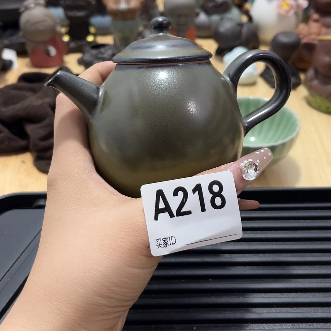 瓷片茶摆件工艺品摆件666