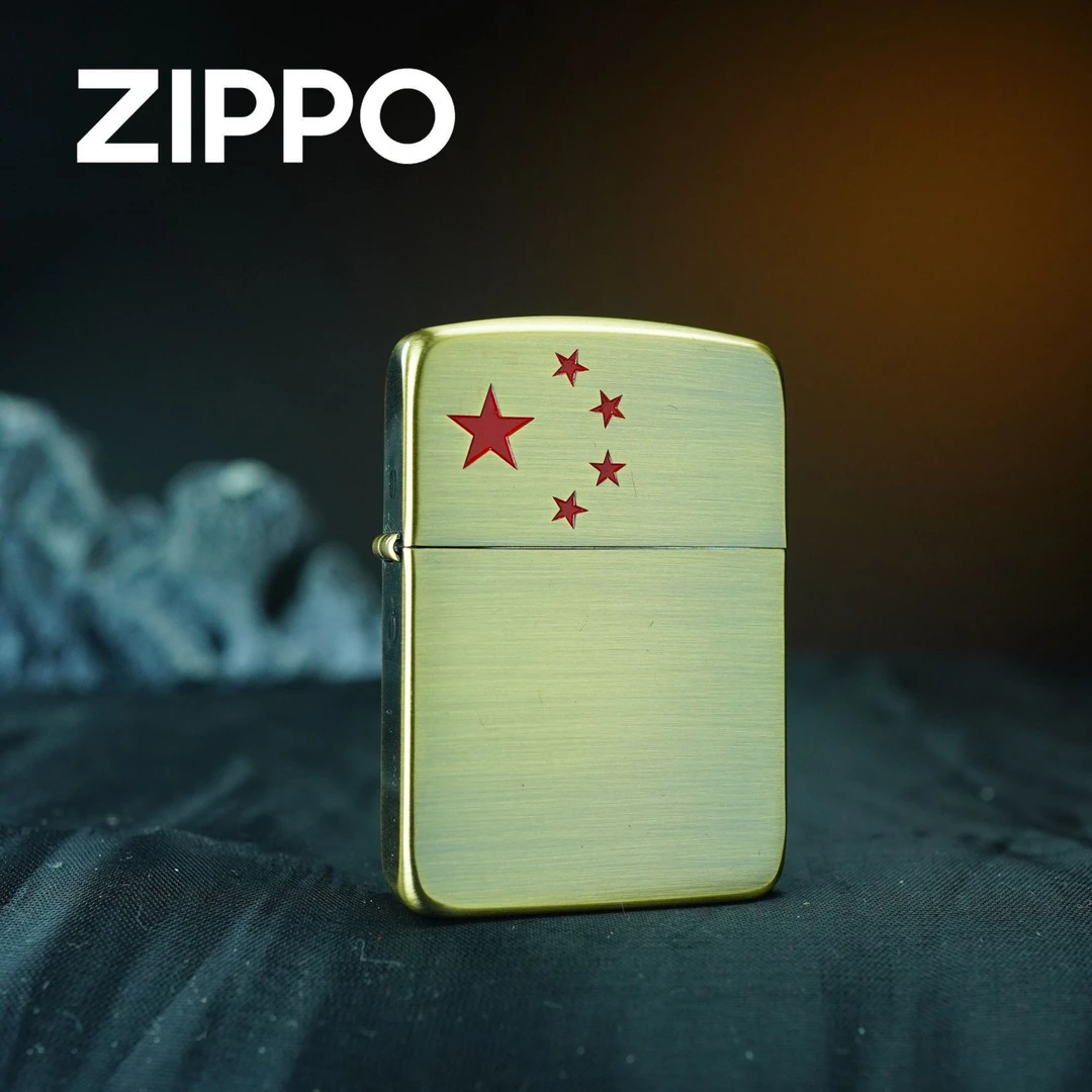 ZIPPO 打火机正品 1941古铜红五星左上标DY9913FK 0305