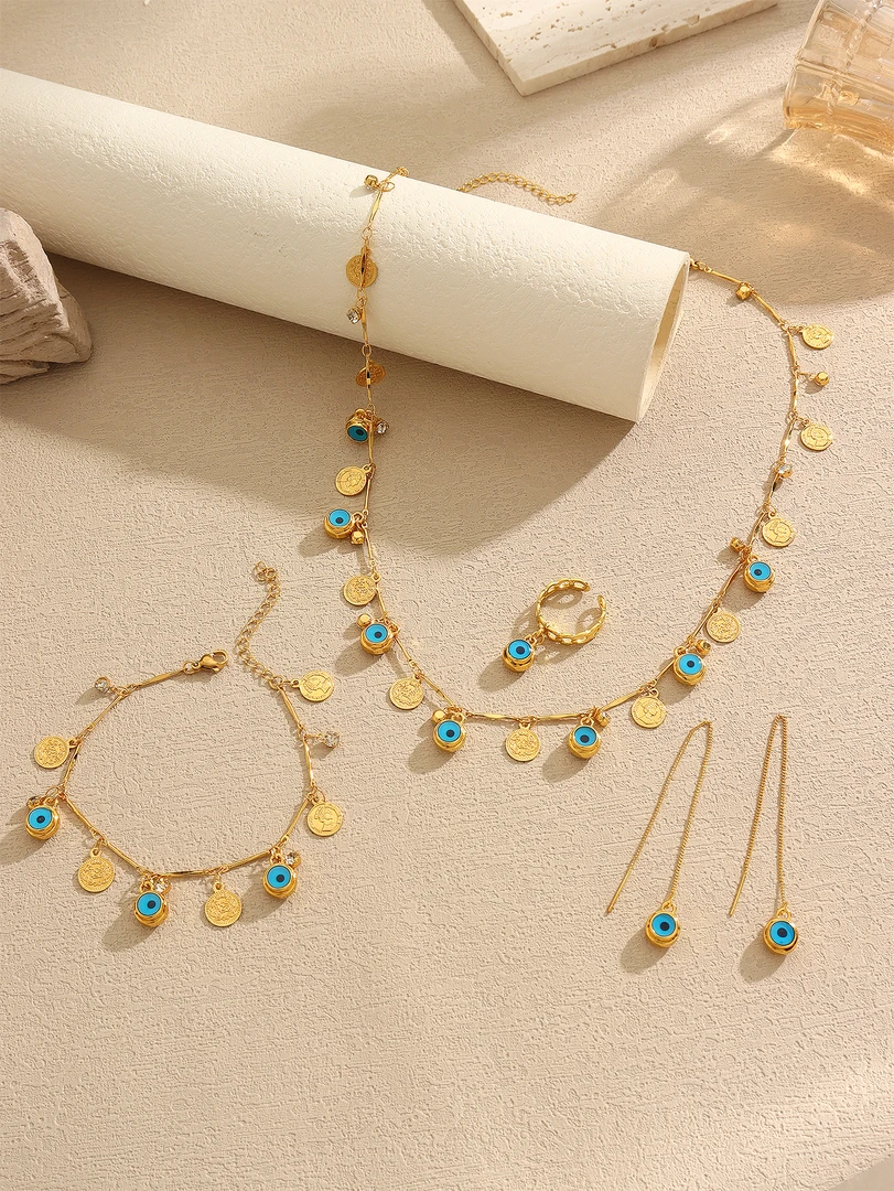 铜合金项链 首饰气质简约ins合金女配饰51cm(含)-80cm(含)饰品