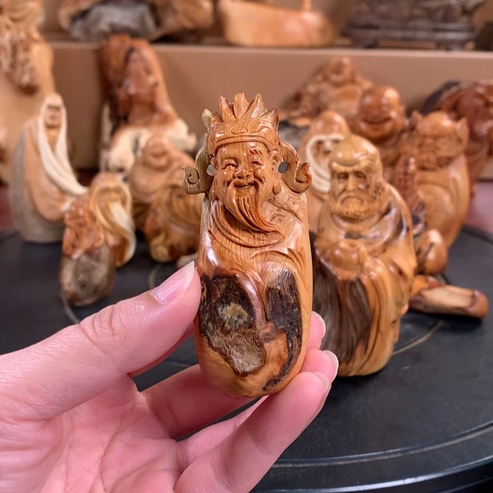 柏木（崖柏）根雕手把