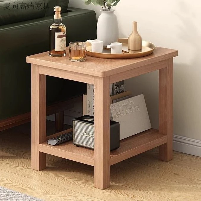边几客厅角落小茶几简约家用迷你沙发边桌侧边小方桌中式方几角几