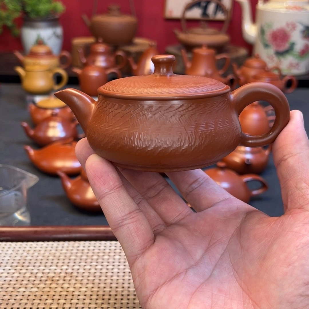 紫砂茶壶潮州手拉壶