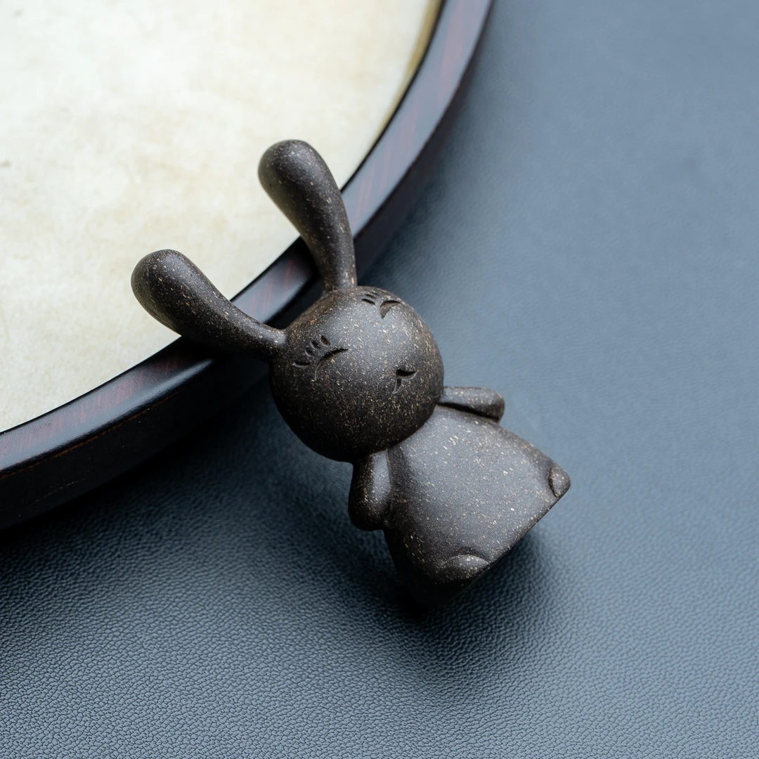 【老百姓的香】“千伶香小兔”按摩器非遗工艺可爱造型原创设计摆件