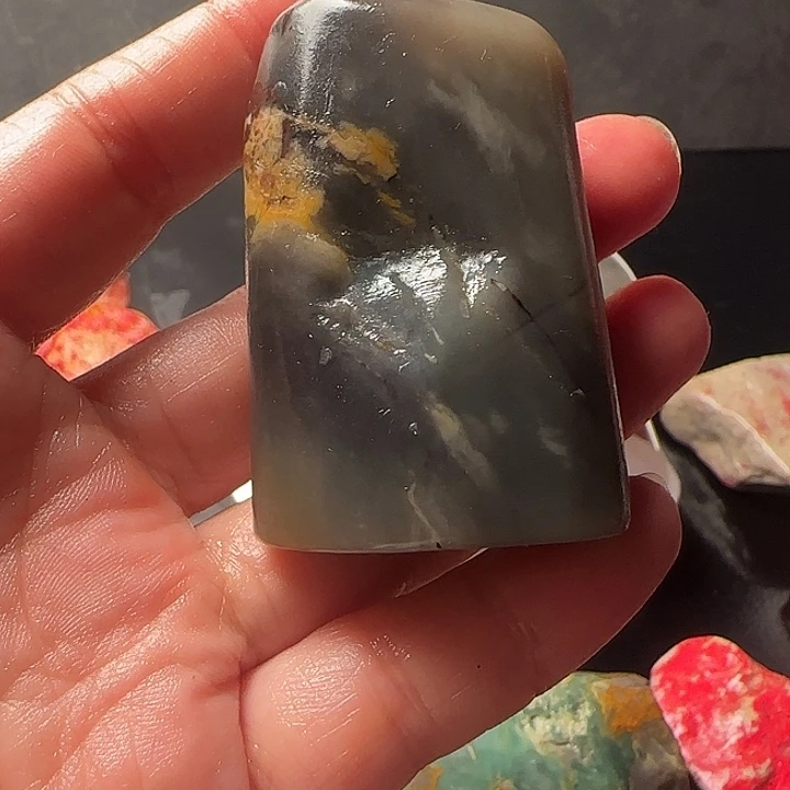 观***在昌化石昌化水墨冻原石