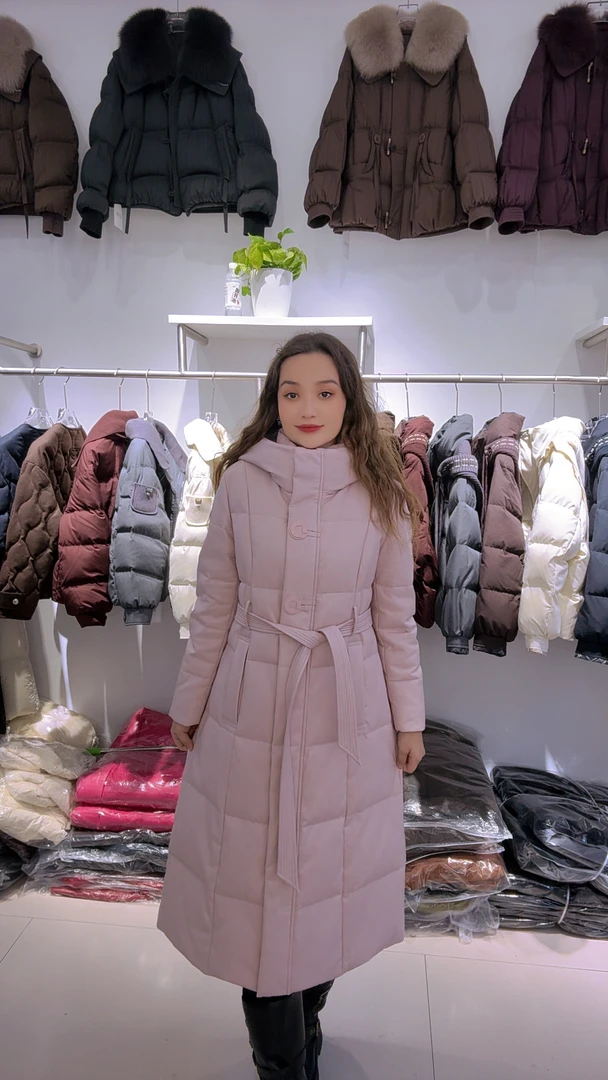 加绒加厚款厚修身长款纯色加厚女装冬装韩版