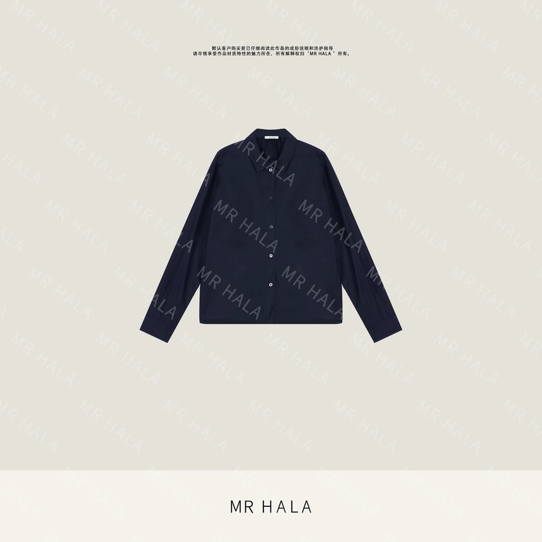 MRHALA 丹麦简素风休闲衬衫 LC31276