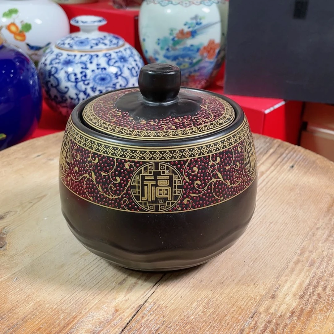 【闪购商品】罐陶瓷茶叶罐密封罐