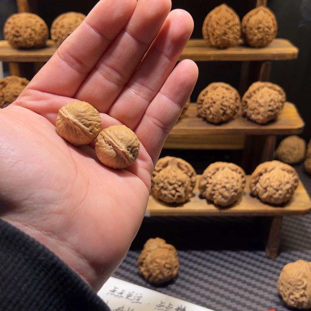 核桃把件俠****O小金豆子