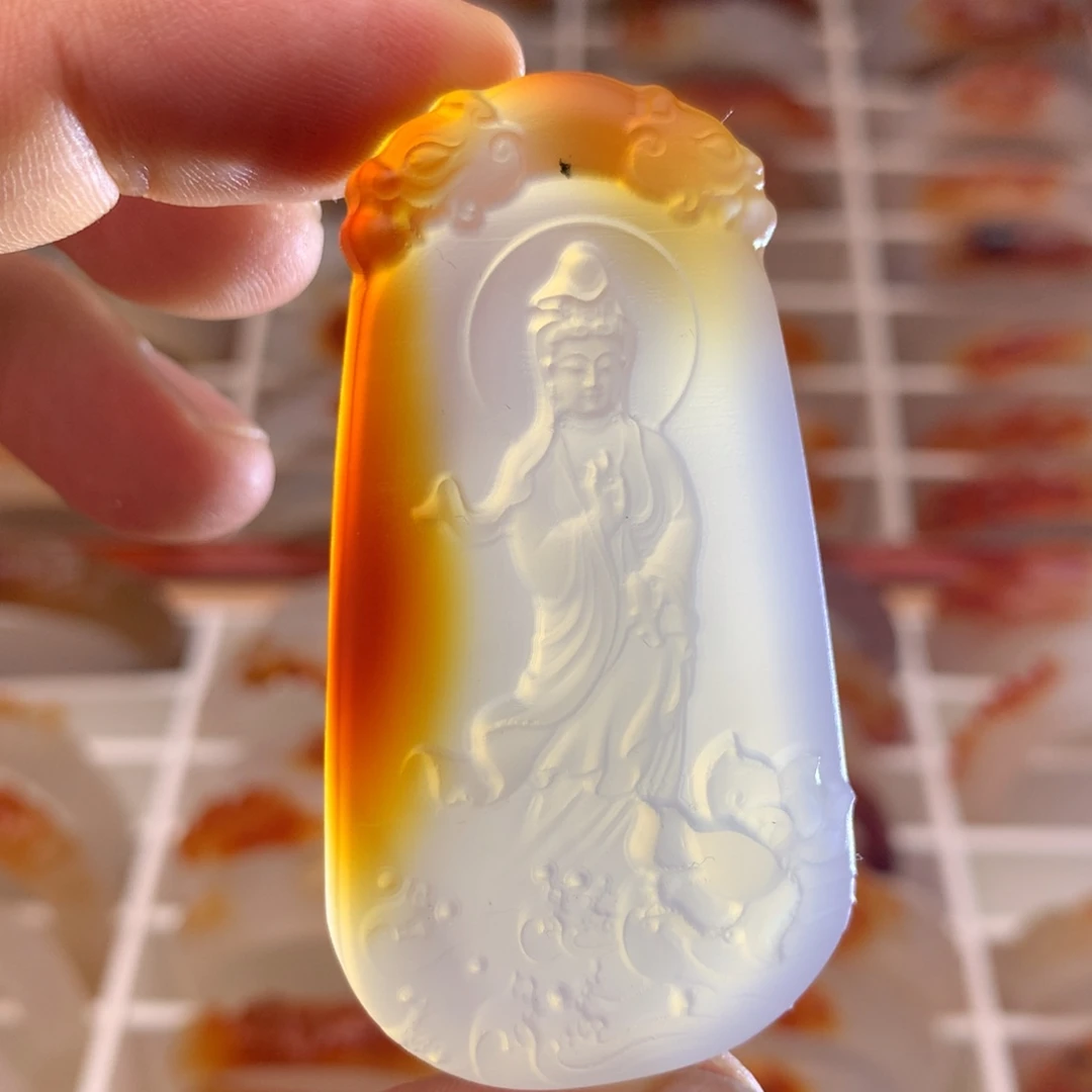 未镶嵌吊坠玛瑙/玉髓