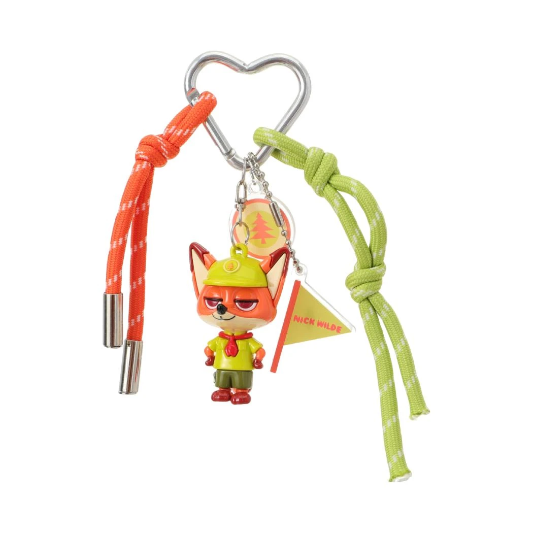 迪士尼疯狂动物城系列小帽子立体挂件(尼克)