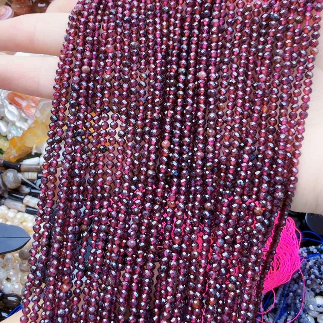 查罗石未镶嵌耳钉石榴石2条卡3+