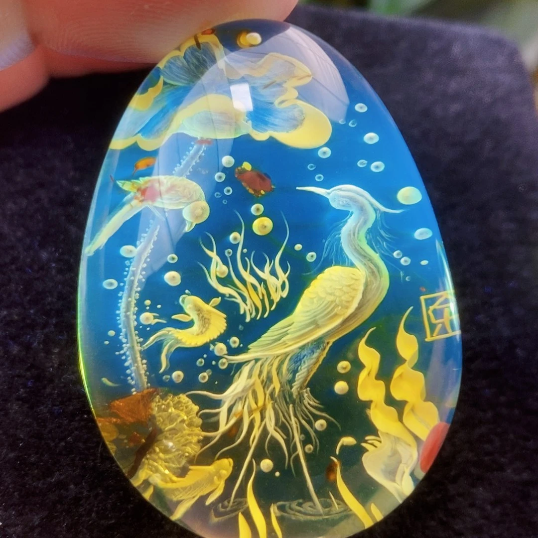 【闪购商品】金珀吊坠(不含链)未镶嵌