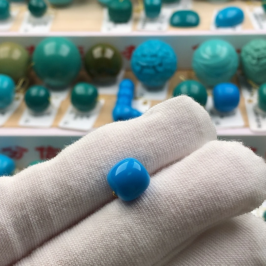 绿松石未镶嵌配饰8.8-8.6