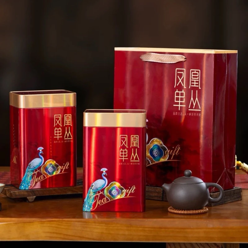 高山单丛浓香高山潮州工夫茶茶礼礼罐两斤4罐装