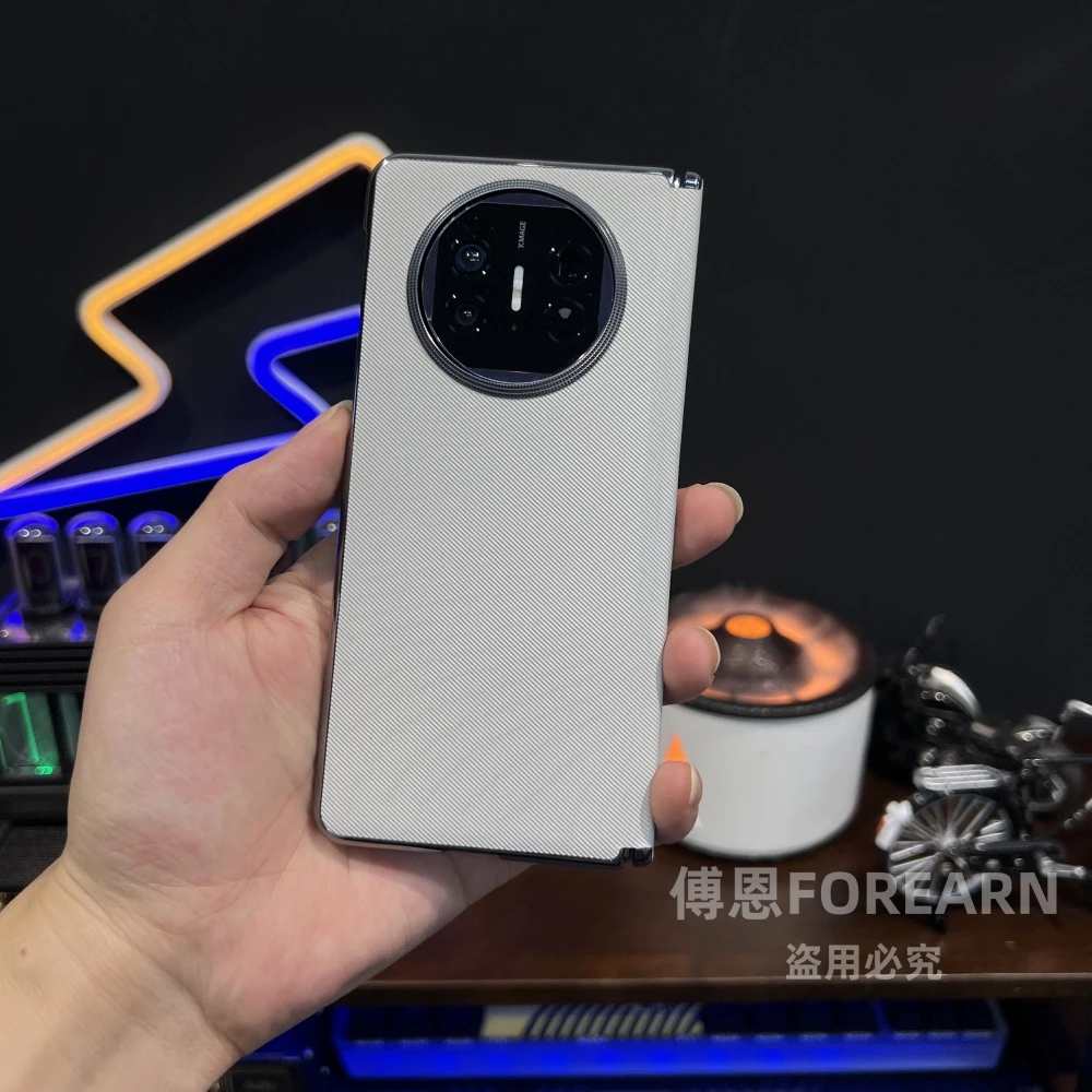 适用于华为matex5手机壳x5折叠屏x3中轴铰链磁吸后壳典藏版保护套