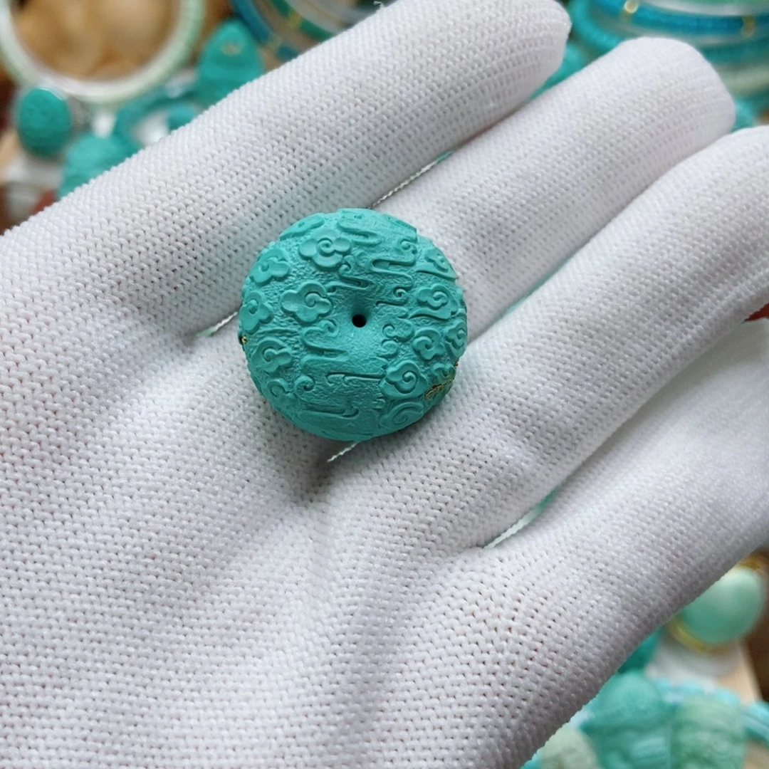 绿松石未镶嵌平安扣