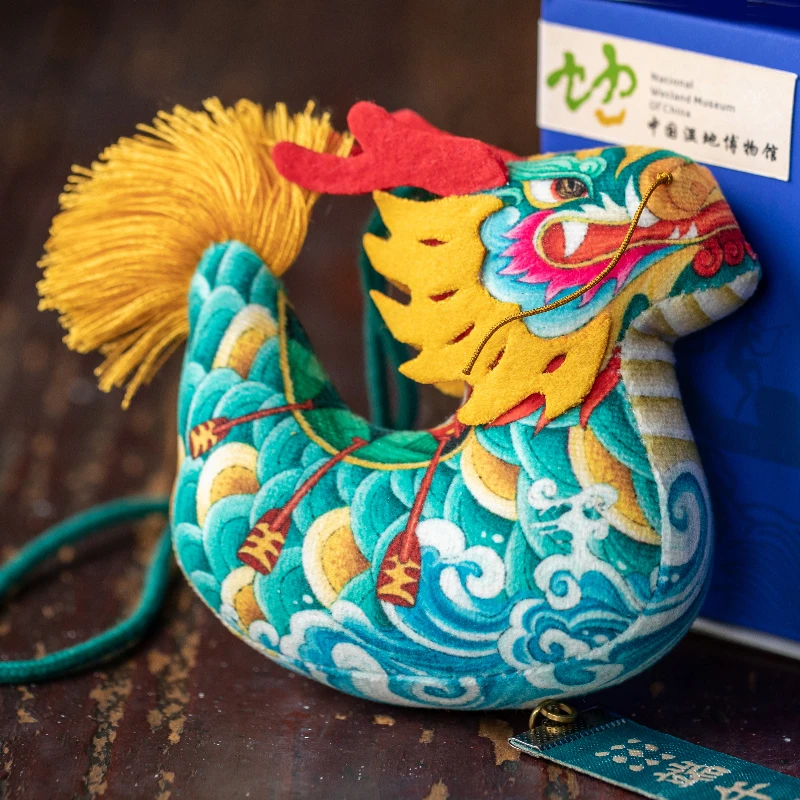 王的手创端午节龙舟手工香囊香包平安符天然艾草挂件企业定制礼物