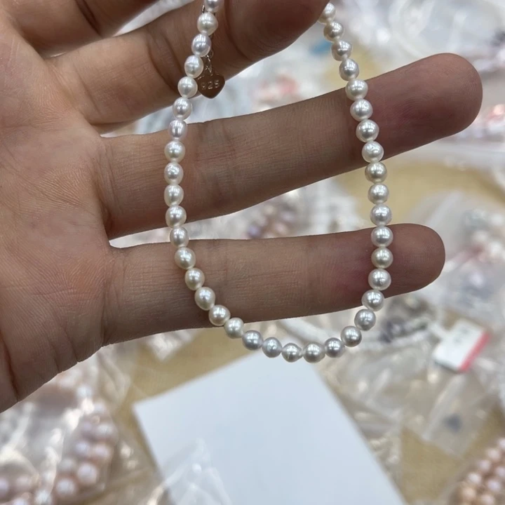 颈饰未镶嵌淡水珍珠0166