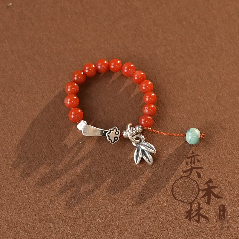 奕禾林 【称心如意】南红戒指