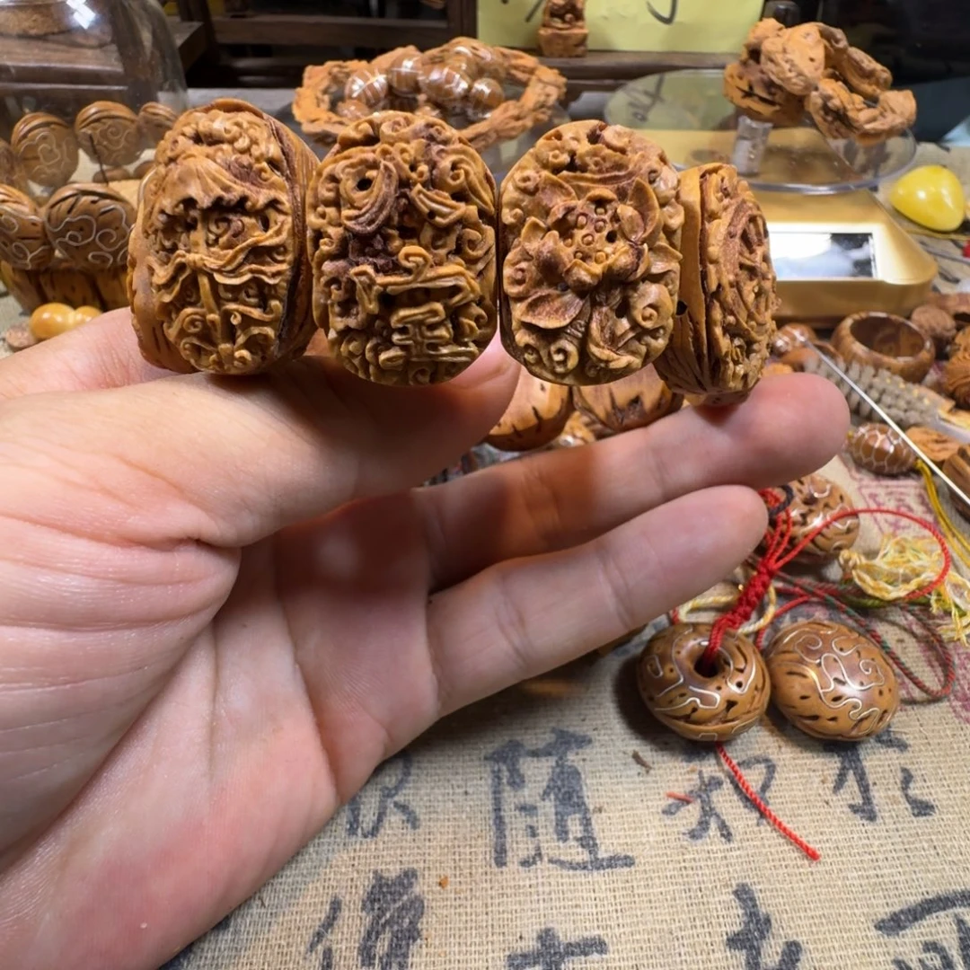 手串/手链核桃吉祥八宝手串38