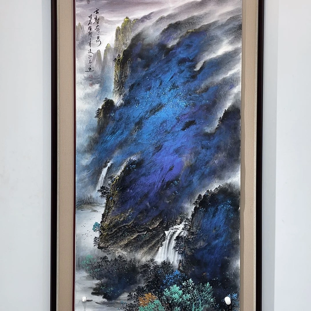 国画凌行志老师手绘国画精品