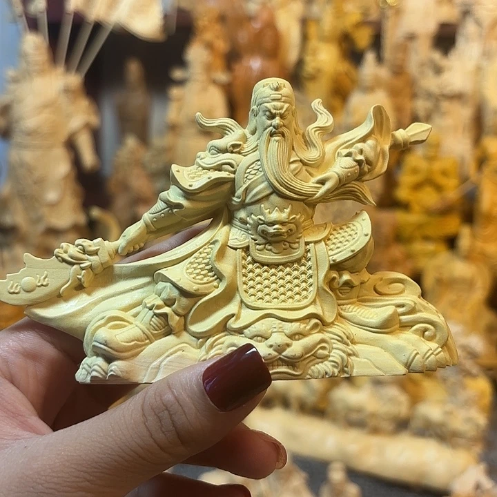 黄杨木黄杨木瑕疵关公