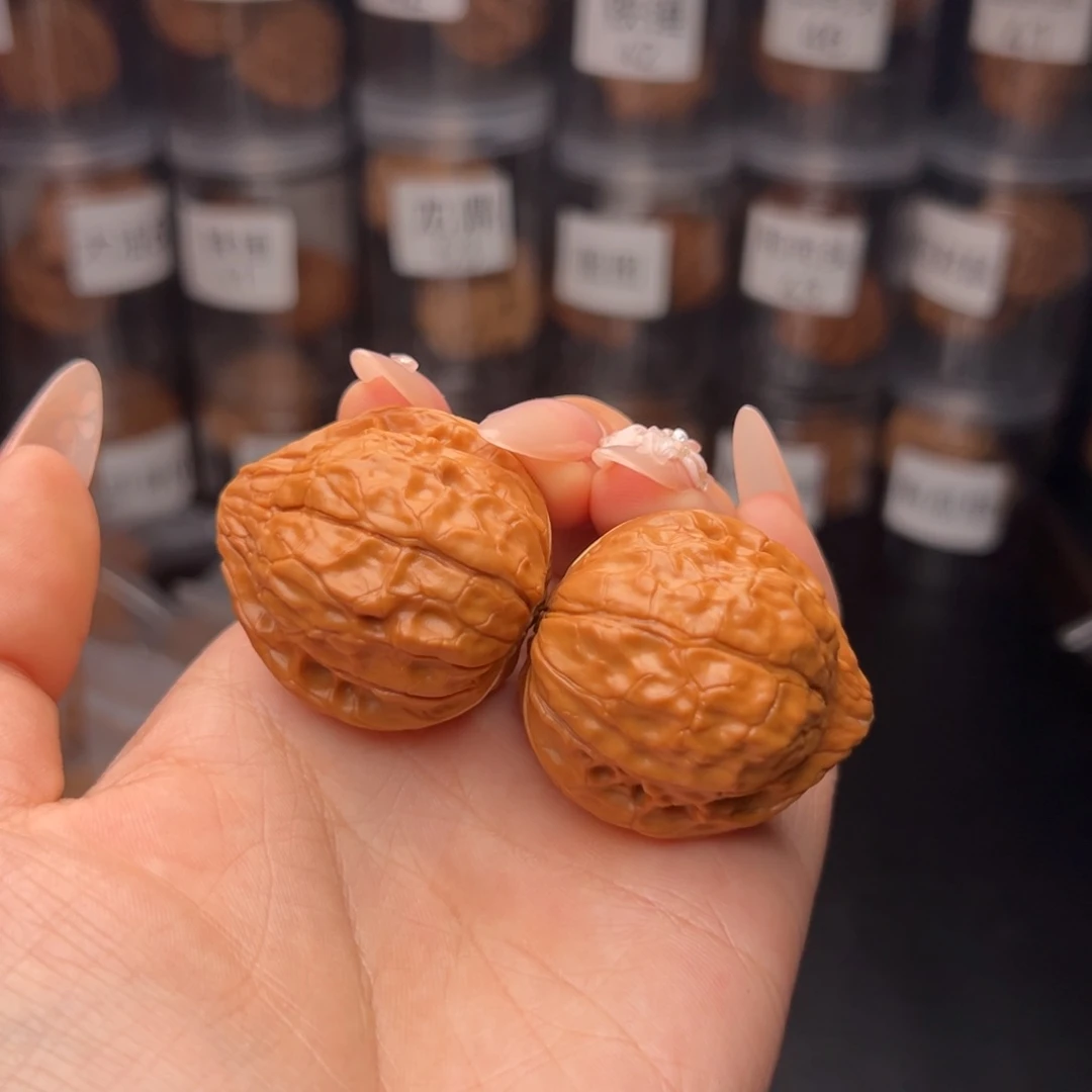 文玩核桃吊坠悔龟甲纹