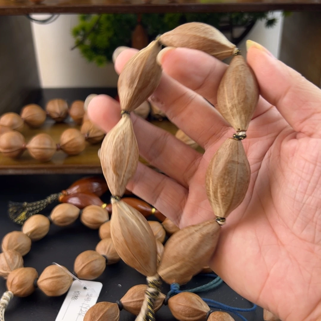 手串橄榄核梅林第二大榄核素串精品