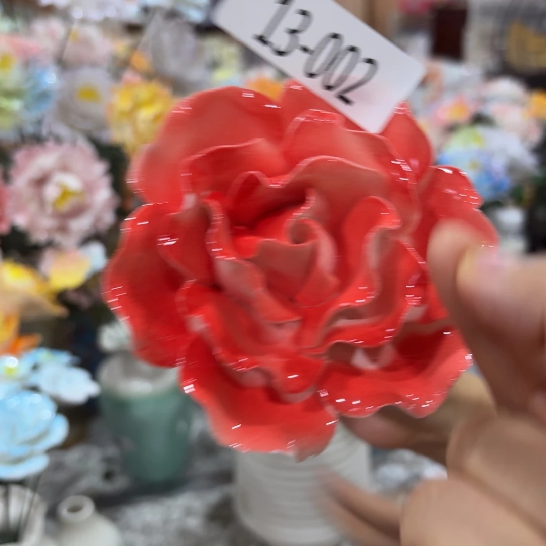 陶瓷花，20元发货，退款拉黑1302瑕疵