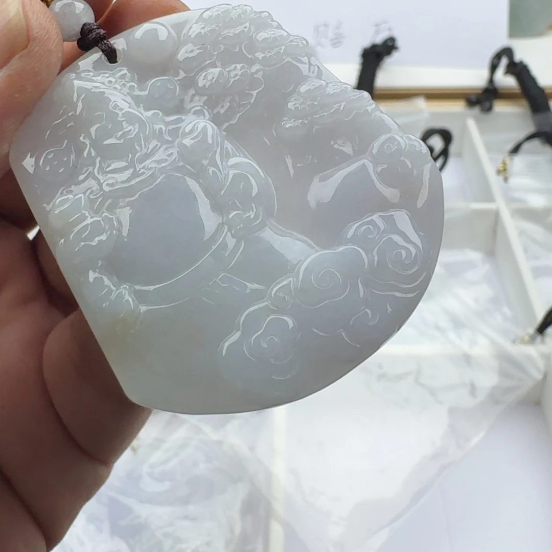 翡翠未镶嵌颈饰翡翠未镶嵌吊坠