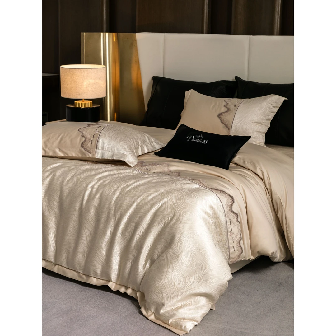 月亮家-主理人专属-工艺款高精高定刺绣纯棉四件套-罗马恋曲