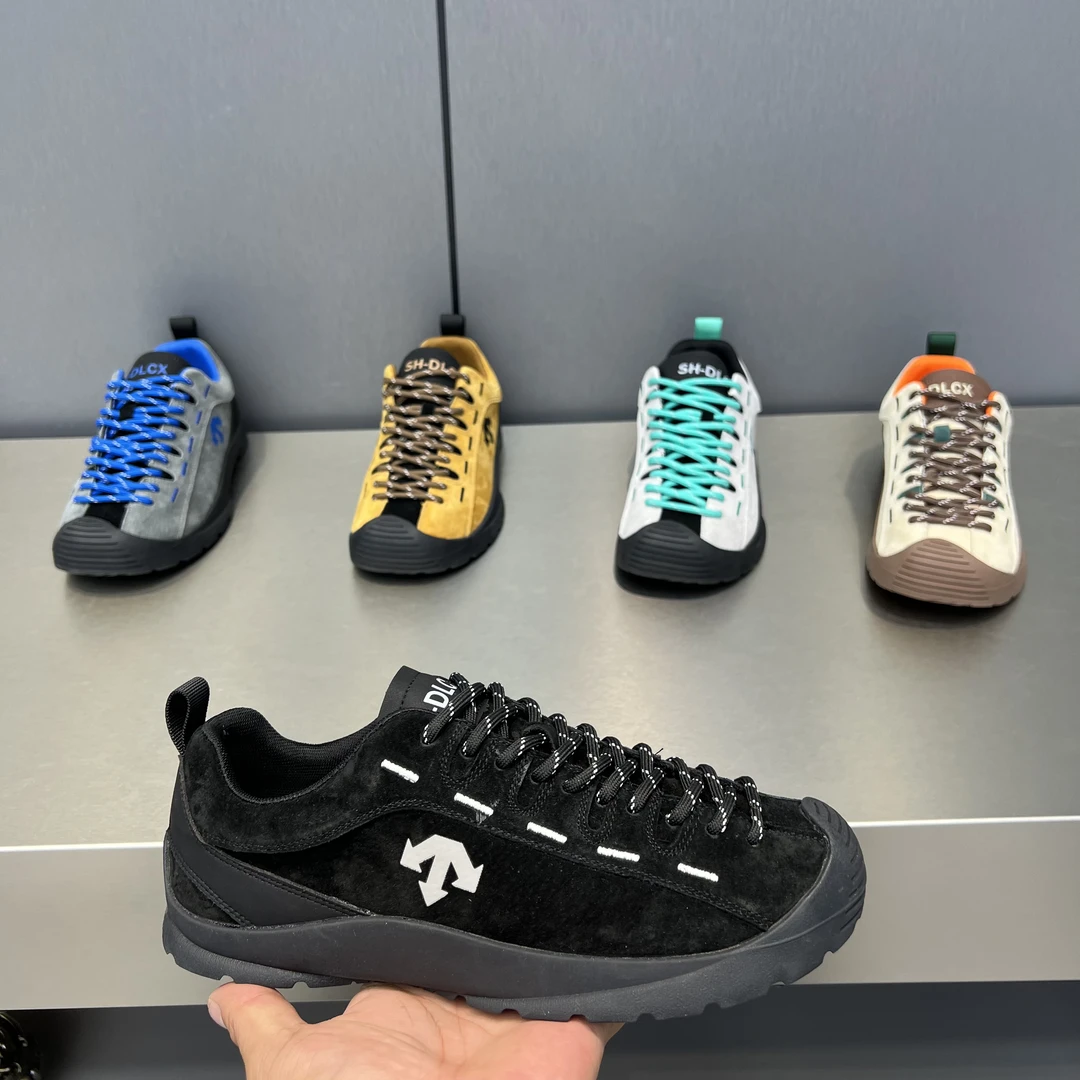 DL秋季新款皮面低帮男鞋舒适百搭软底板鞋男士休闲鞋