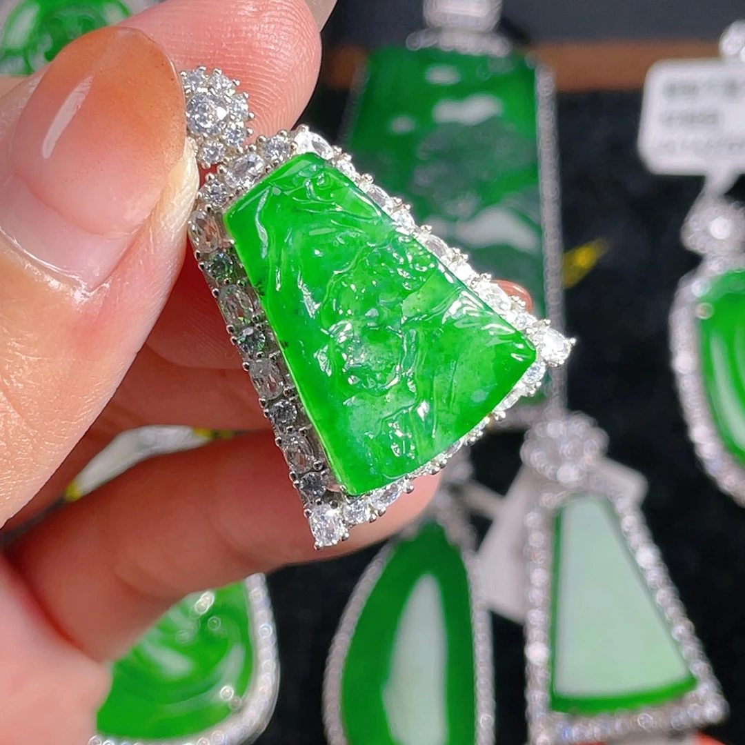 翡翠吊坠(不含链)未镶嵌