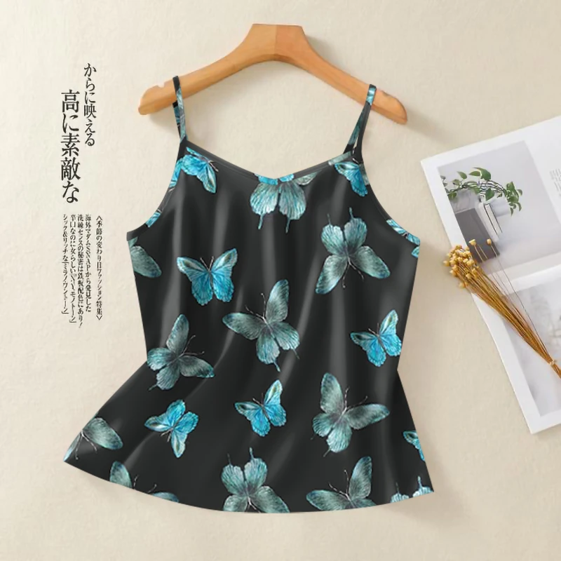 好品捡漏~冰丝无袖小吊带背心女夏季修身外穿显瘦打底衫上衣女