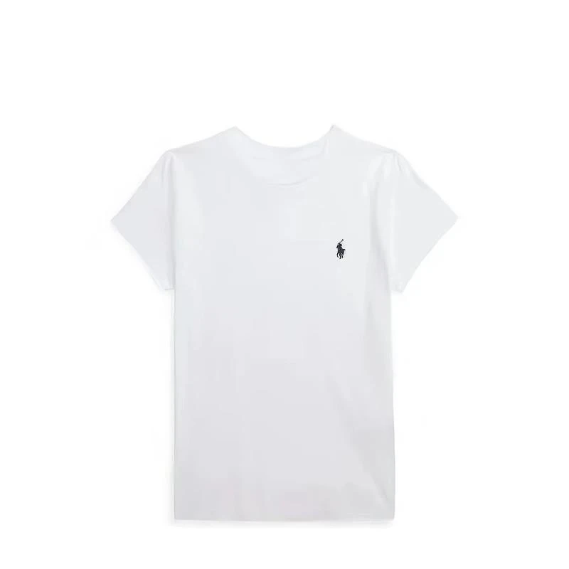 20035白色时尚休闲女士情侣T恤夏简约季印花圆领0003