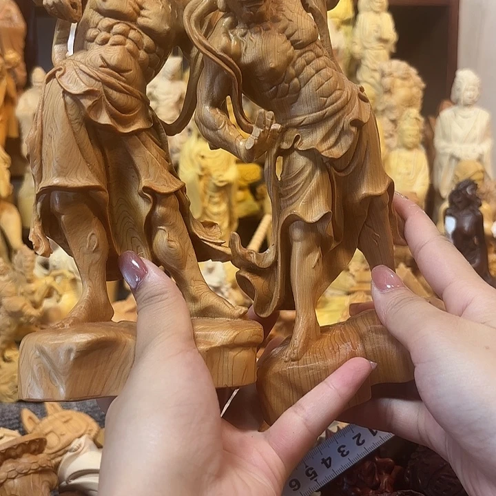 柏木（崖柏）崖柏瑕疵哼哈二将