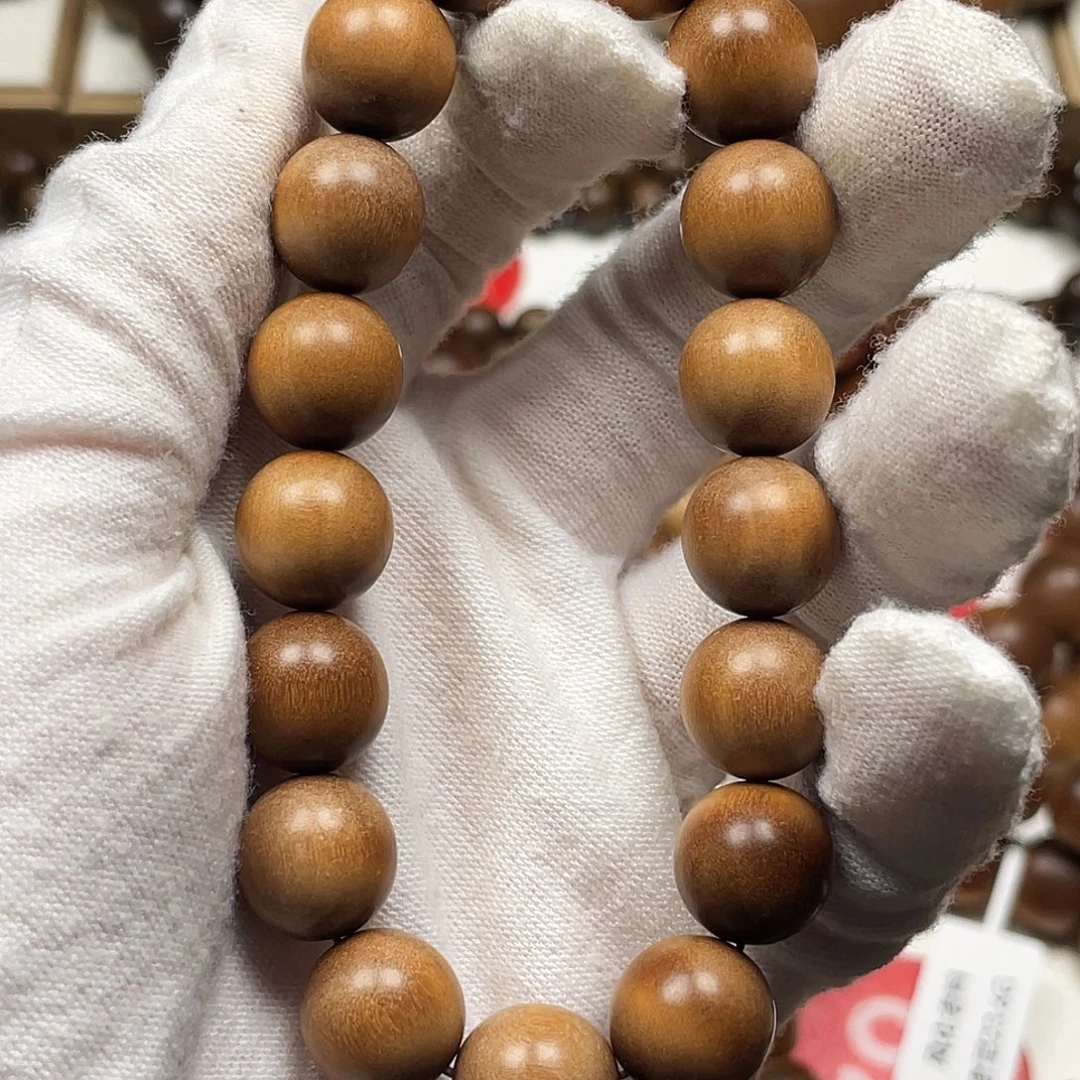 檀香木手串/手链老山檀香12顺纹福利款