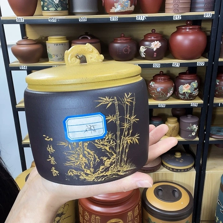 紫砂茶叶罐紫砂茶叶罐