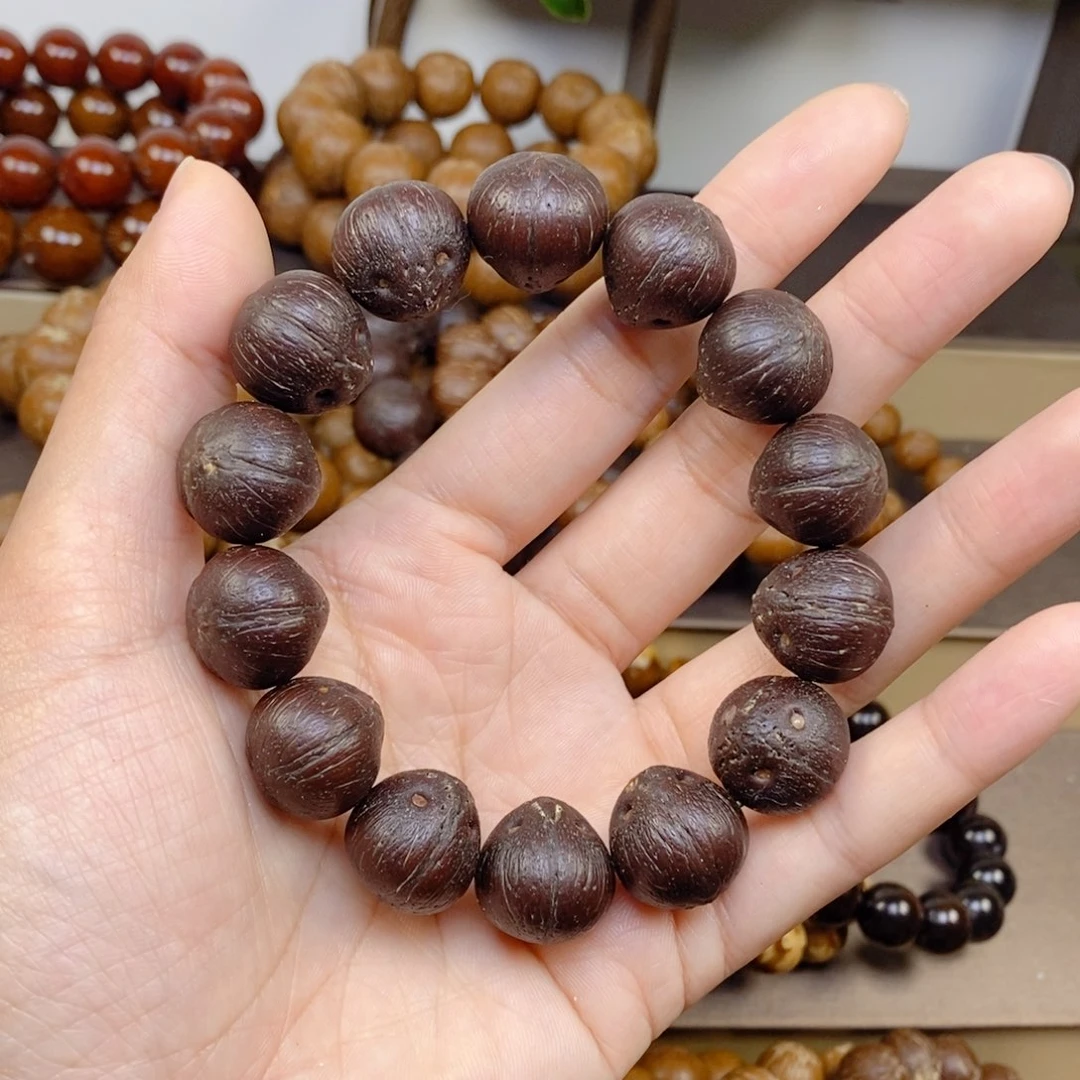 紫金鼠手串16黑金原皮