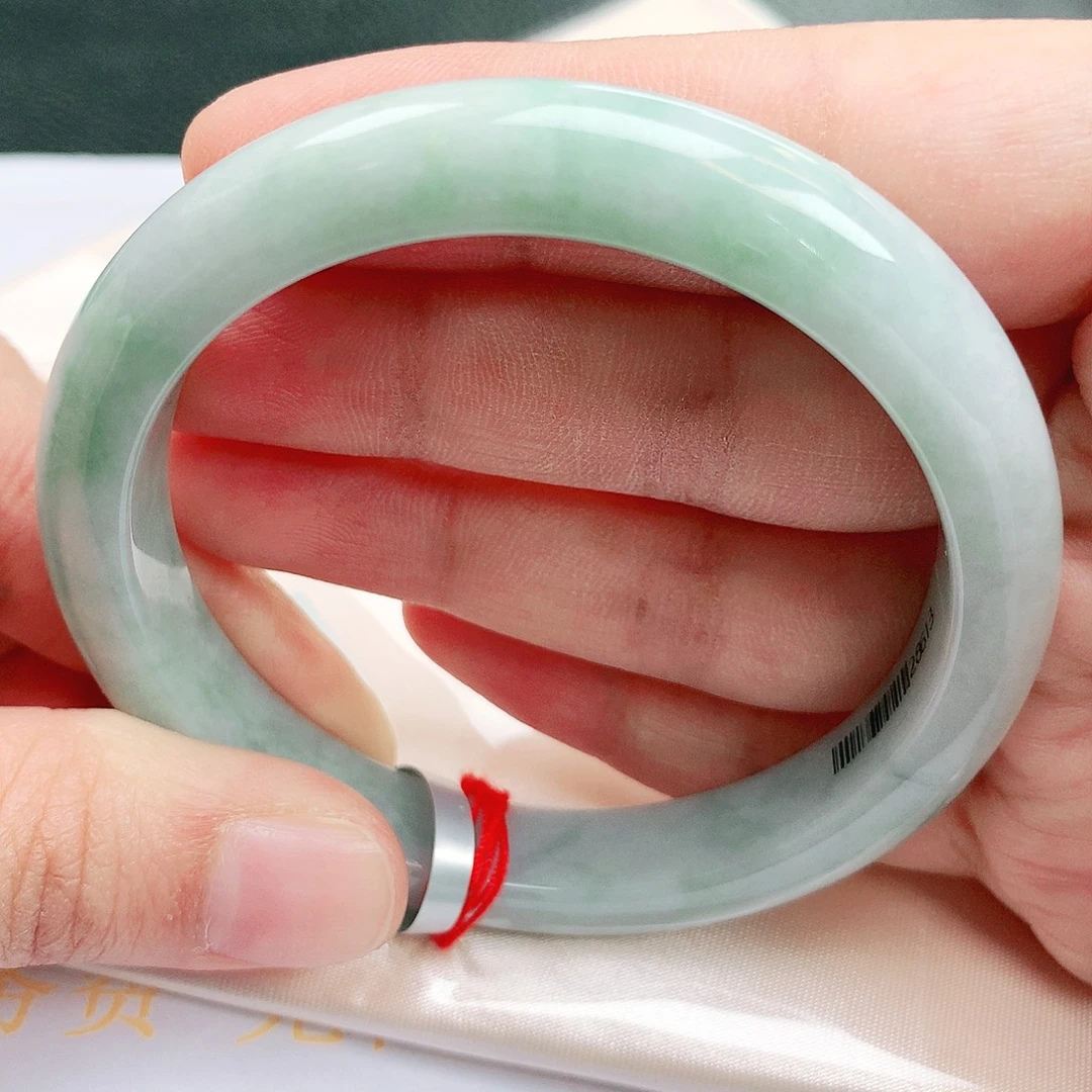 翡翠未镶嵌手镯缅甸天然a货翡翠手镯