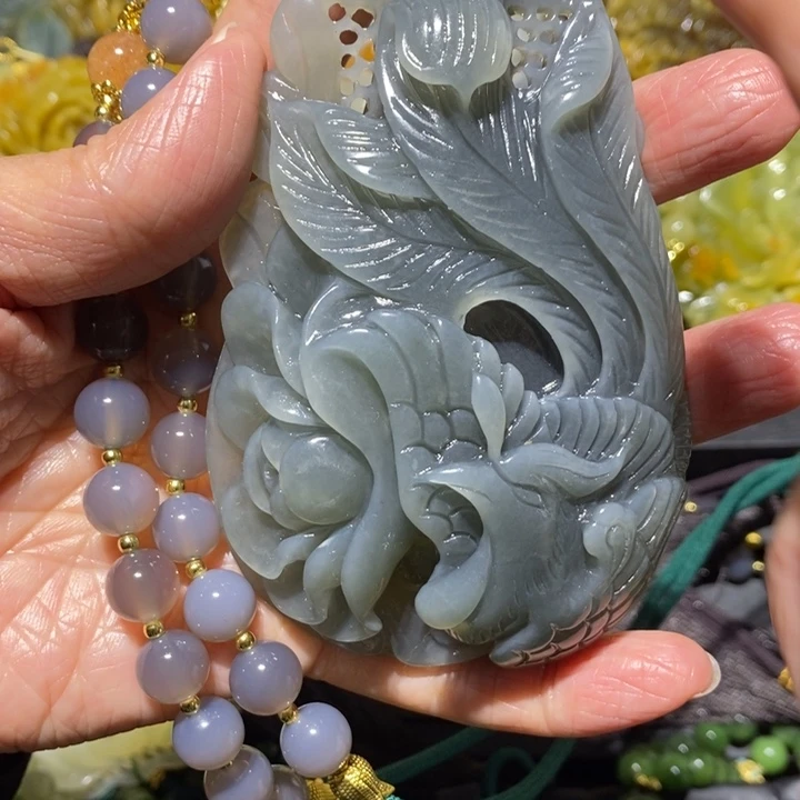 岫玉岫玉吊坠未镶嵌