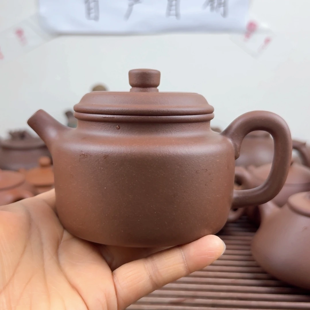 茶壶紫砂300cc德钟嫩底槽清