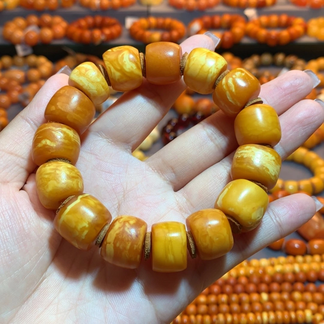 【闪购商品】手串蜜蜡未镶嵌蜜蜡手串