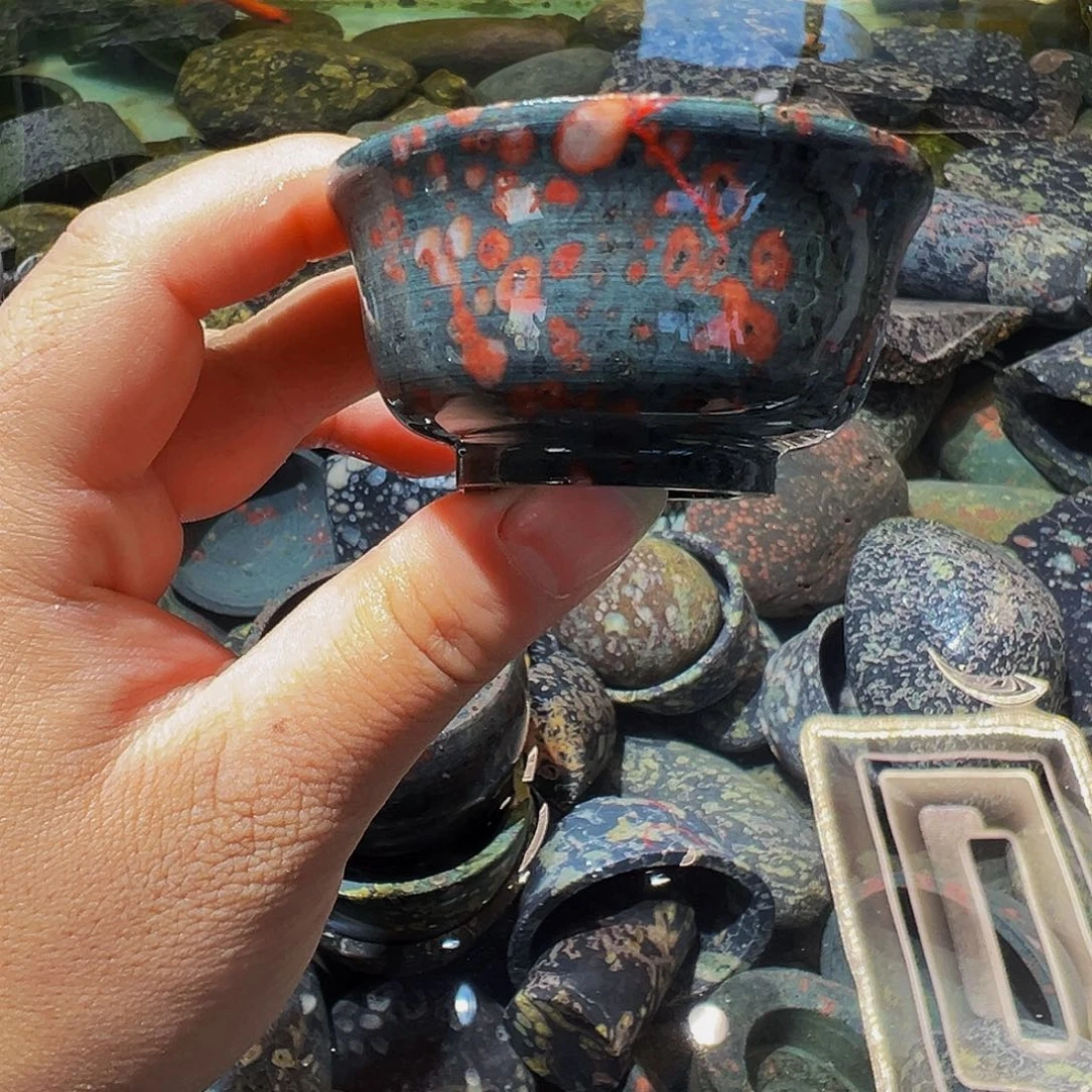 梅花玉鱼缸石茶周边不退不换