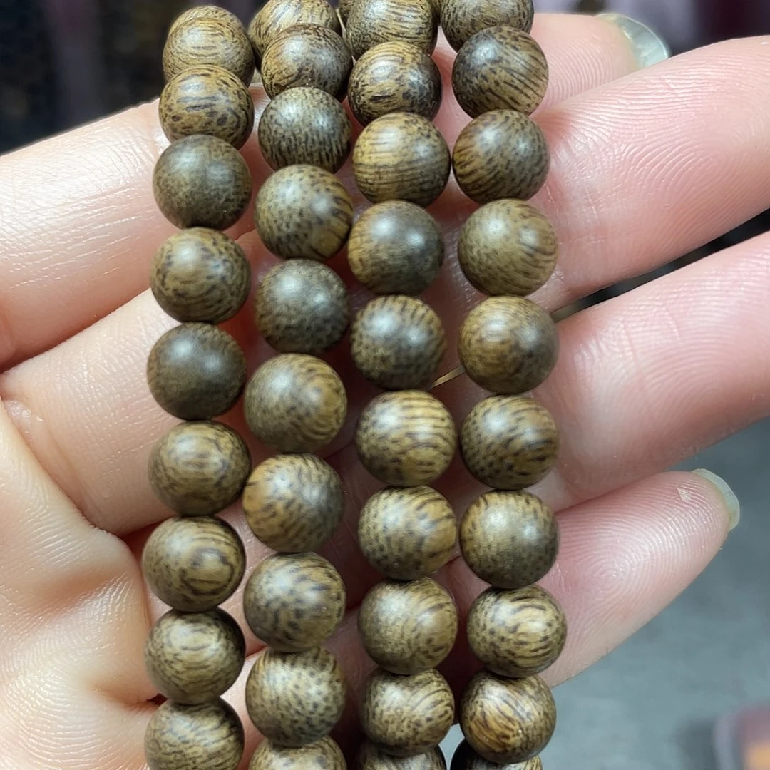 沉香手串芽庄白棋